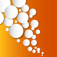 white circles