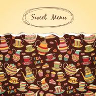Sweet menu N3