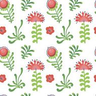 Elegance Seamless pattern with flowers N6