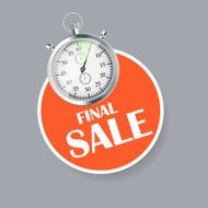 Sale Banner with Place for your Text Vector Illustration N27
