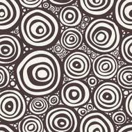 Vector seamless pattern Black and white abstract background N10