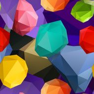 Seamless geometrical abstract background