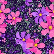Seamless Floral Pattern N1293