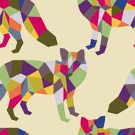 Geometric Fox Pattern