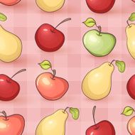 Seamless fruit background N4