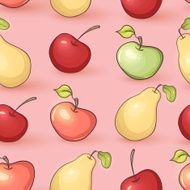 Seamless fruit background N6