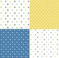 Set of seamless geometric patterns N34