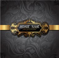 Vintage Gold Frame N4