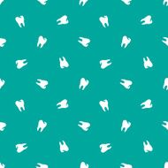 Vector minimalistic teeth seamless pattern