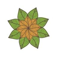 colorful autumn leaves Vector illustration N11