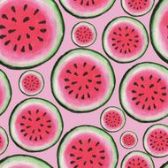 Watermelon fruit endless textured background N2