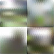 Abstract unfocused natural backgrounds blurred hexagonal wallpaper design