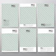 Striped grunge background Brochure flyer or booklet for business tamplate