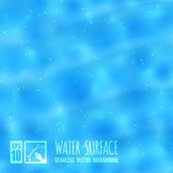 Seamless Water Surface Background Vector illustration eps10 N2
