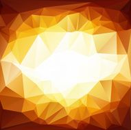 Yellow White Polygonal Mosaic Background Creative Business Design Templates N2