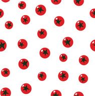 Tomatoes Seamless Pattern N2