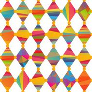 seamless pattern with carnival rhombus N2