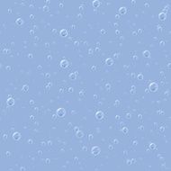 Vector seamless pattern with bubbles