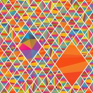 seamles pattern with colorfull rhombus N2