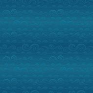 Seamless scroll waves pattern background