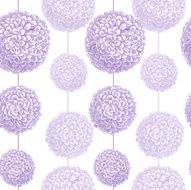 Flower arrangement (Seamless background)