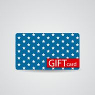Abstract Beautiful Gift Card Design Vector Illustration N2