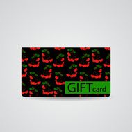 Abstract Beautiful Gift Card Design Vector Illustration N8