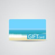 Abstract Beautiful Gift Card Design Vector Illustration N11