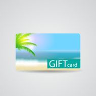 Abstract Beautiful Gift Card Design Vector Illustration N12