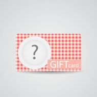 Abstract Beautiful Gift Card Design Vector Illustration N13