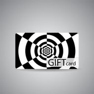 Abstract Beautiful Gift Card Design Vector Illustration N16