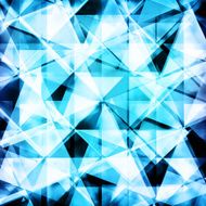 Abstract geometric blue background N7