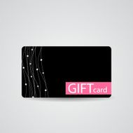 Abstract Beautiful Diamond Gift Card Design Vector Illustration N5
