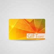Abstract Beautiful Gift Card Design Vector Illustration N18