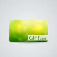 Abstract Beautiful Gift Card Design Vector Illustration N21