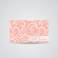 Abstract Beautiful Winter Christmas Gift Card Design Vector Ill N3