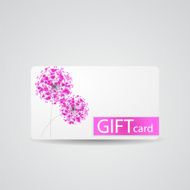 Abstract Beautiful Gift Card Design Vector Illustration N22