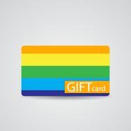 Abstract Beautiful Gift Card Design Vector Illustration N29