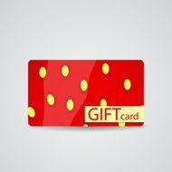 Abstract Beautiful Strawberry Gift Card Design Vector Illustrat N2