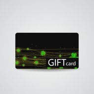 Abstract Beautiful Gift Card Design Vector Illustration N31