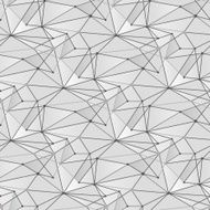 Seamless line pattern tile background geometric N11