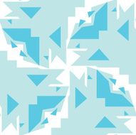 Repeating Triangular Shape Pattern