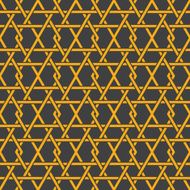 Ornamental geometric seamless pattern N3