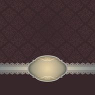 Decorative background with vintage patterns N2