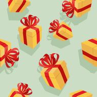 Gift boxes Seamless pattern background for holidays birthdays N2