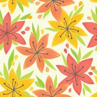 floral seamless pattern N536