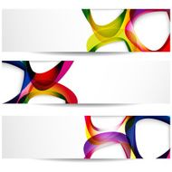 Abstract banners N33