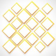 Vector Abstract geometric shape from gray cubes N77