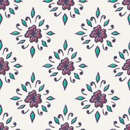 Seamless with vintage floral pattern N67
