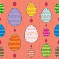 Happy easter cute holiday background seamless N4